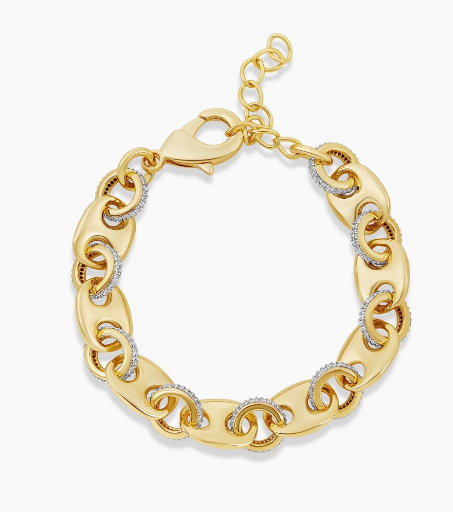 Luxe Link Pave Bracelet