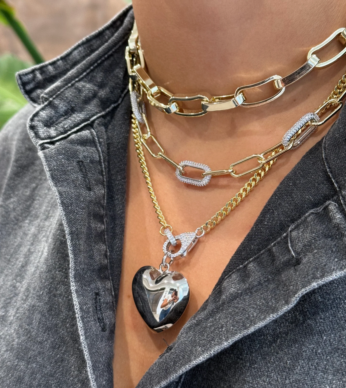 Boss Chain Necklace