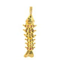 Golden Ocean Charm - Skeleton