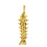 Golden Ocean Charm - Skeleton