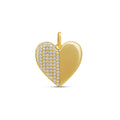 Half & Heart Charm