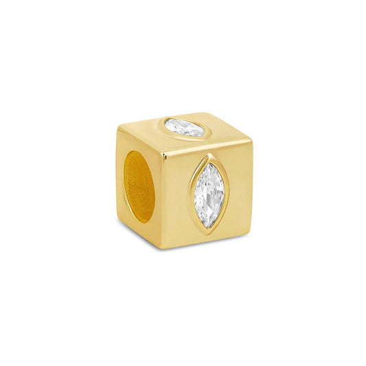 Marquis Cube Spacer Charm
