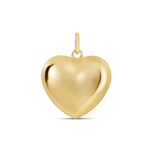 Puff Heart Charm