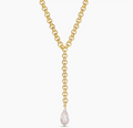Pearl Cascade Y-Necklace