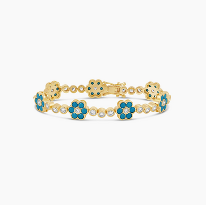 The bloom Tennis Bracelet