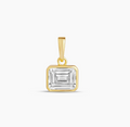 Emerald Cut Charm