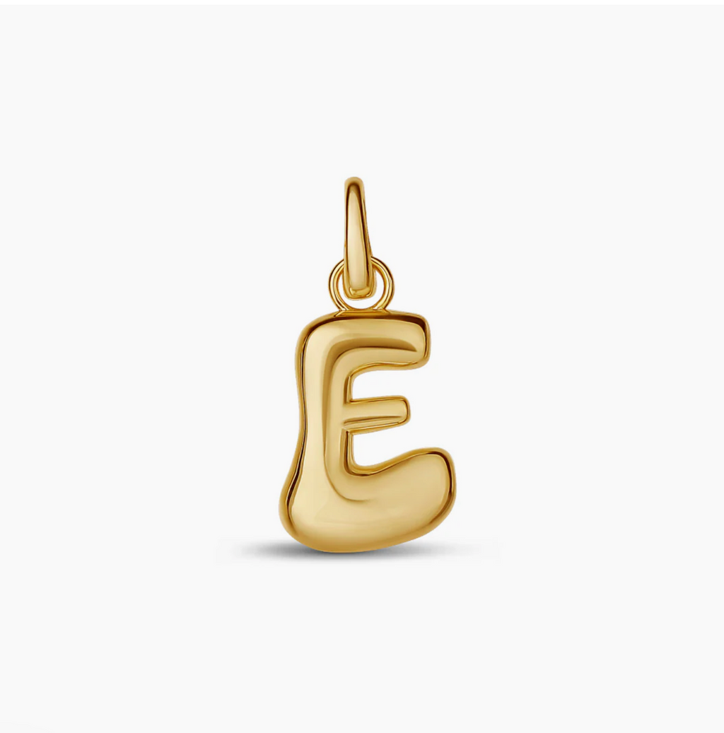 Gold Letter (Initial Drip)  Charms