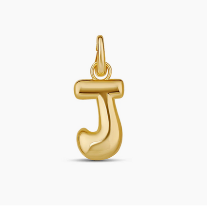 Gold Letter (Initial Drip)  Charms