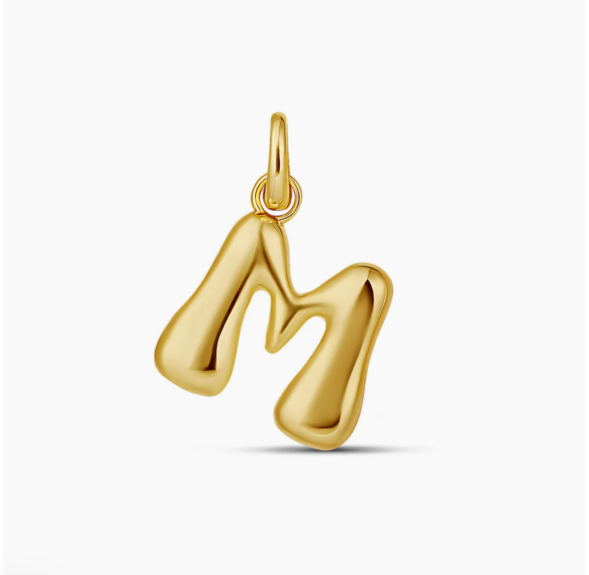 Gold Letter (Initial Drip)  Charms