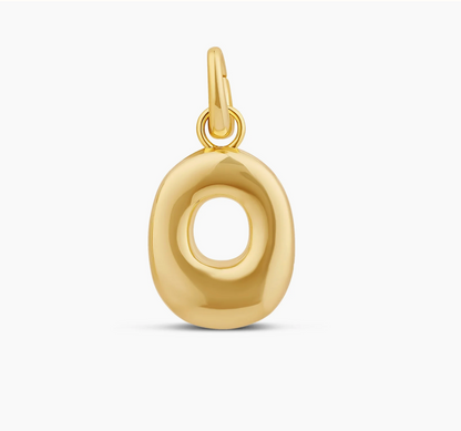 Gold Letter (Initial Drip)  Charms