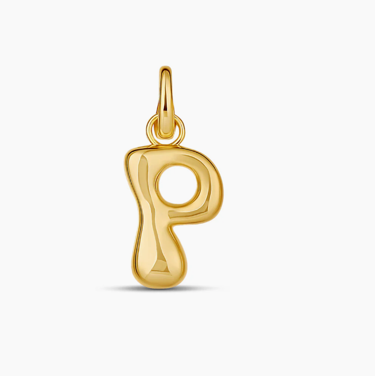 Gold Letter (Initial Drip)  Charms
