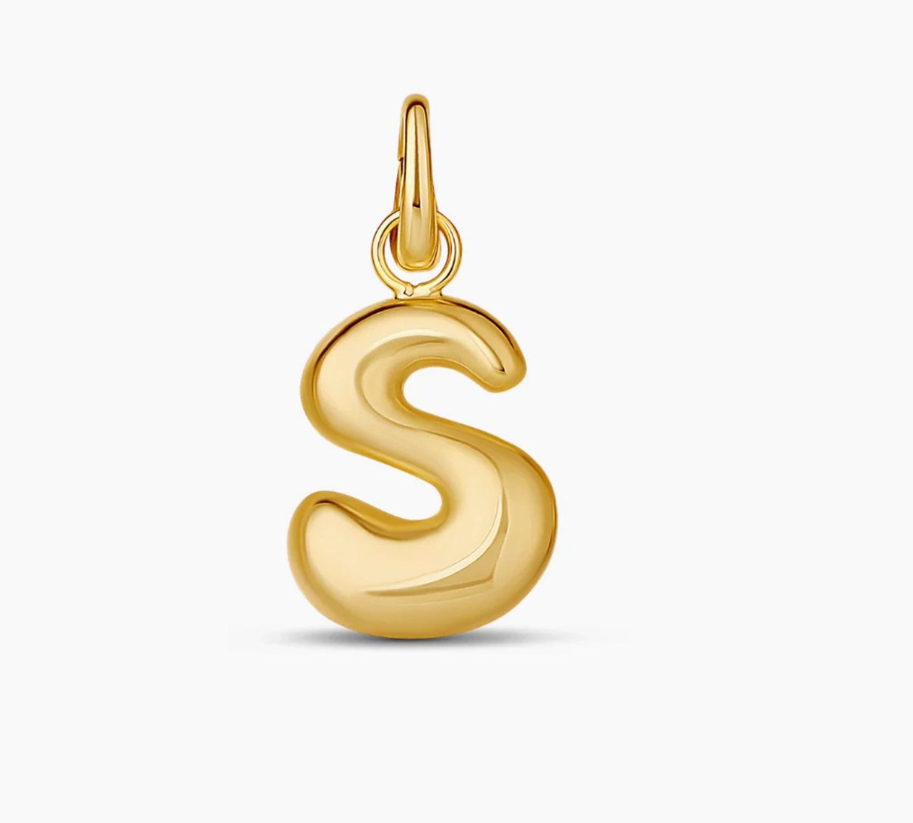 Gold Letter (Initial Drip)  Charms