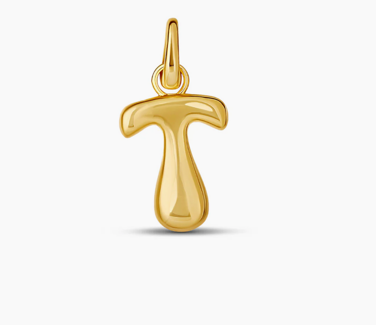 Gold Letter (Initial Drip)  Charms