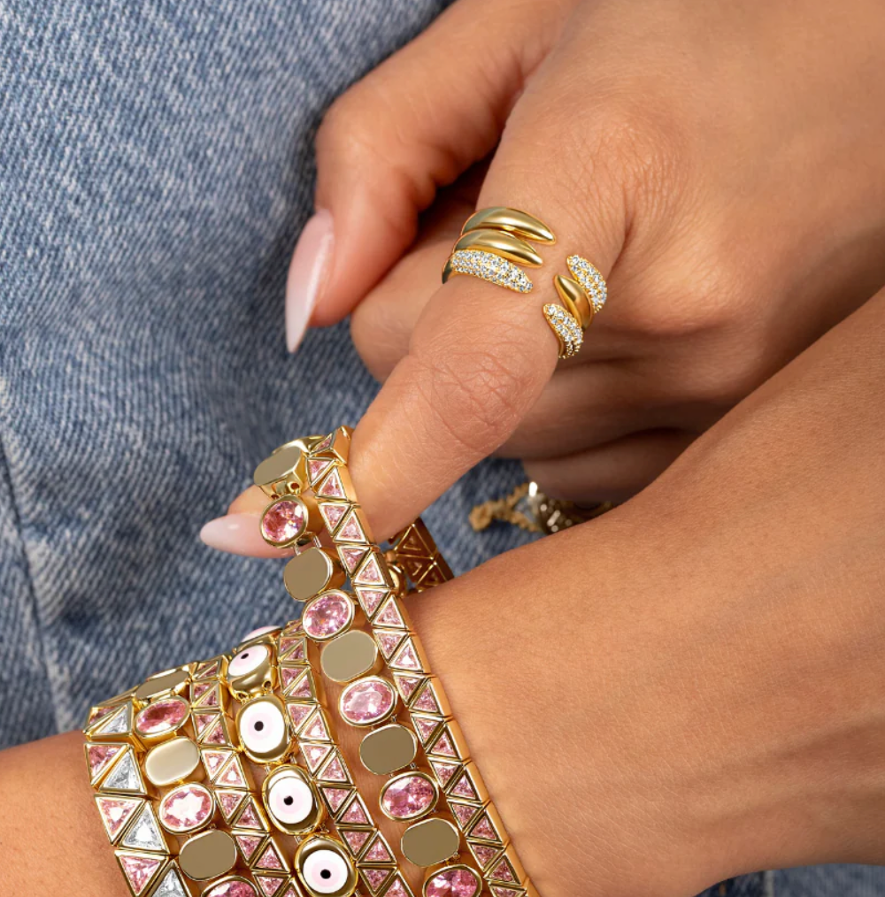 Full Pave Claw Ring