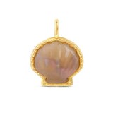 Stone Shell Charm