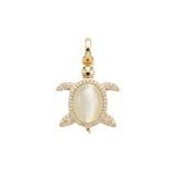 Tide turtle Charm - White